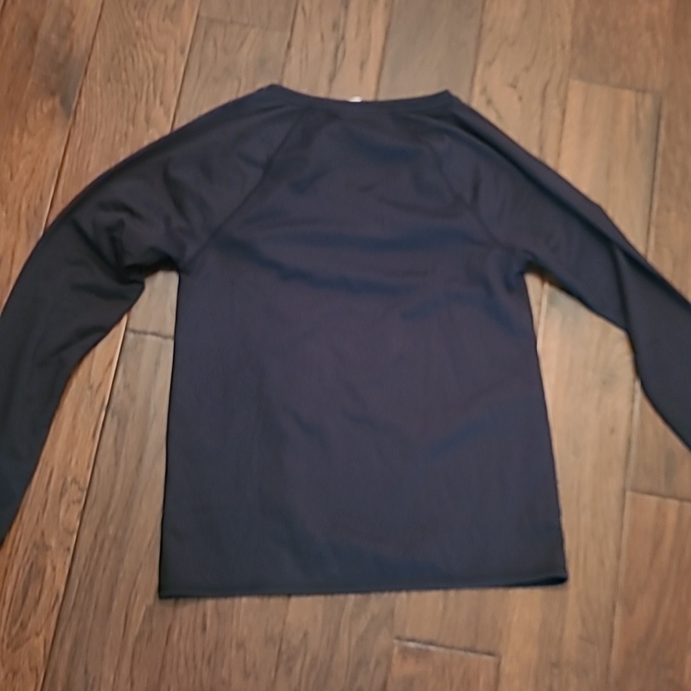 Lucky Brand women's fleece lined, black long-sleeved shirt size Medium - Picture 2 of 8